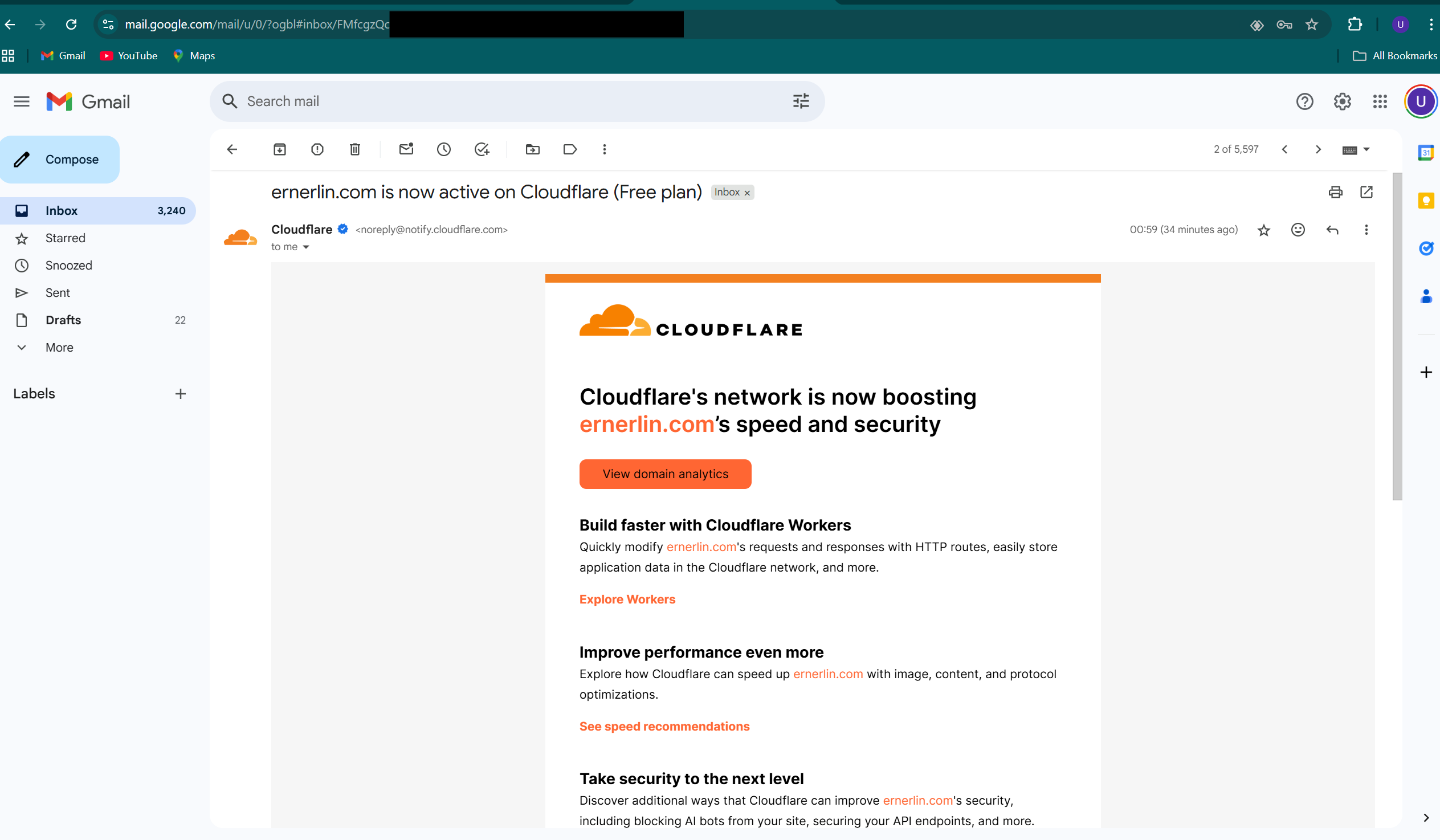 Project Completion Email